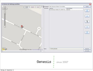 Genesis   since 2007


Montag, 24. September 12
 