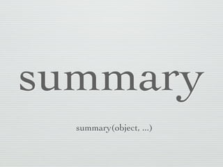 Multiple
variables
 at once
 