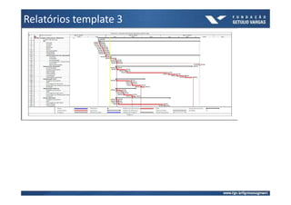 Relatórios template 3
 