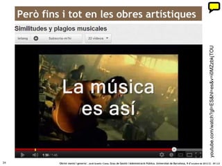 2. Xarxes socials




24    ‘Obrint ments i governs’. Jordi Graells i Costa. Grau de Gestió i Administració Pública. Universitat de Barcelona, 9 d’ octubre de 2012 CC – BY 3.0
 