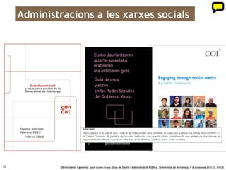 3. Serveis mòbils




30    ‘Obrint ments i governs’. Jordi Graells i Costa. Grau de Gestió i Administració Pública. Universitat de Barcelona, 9 d’ octubre de 2012 CC – BY 3.0
 