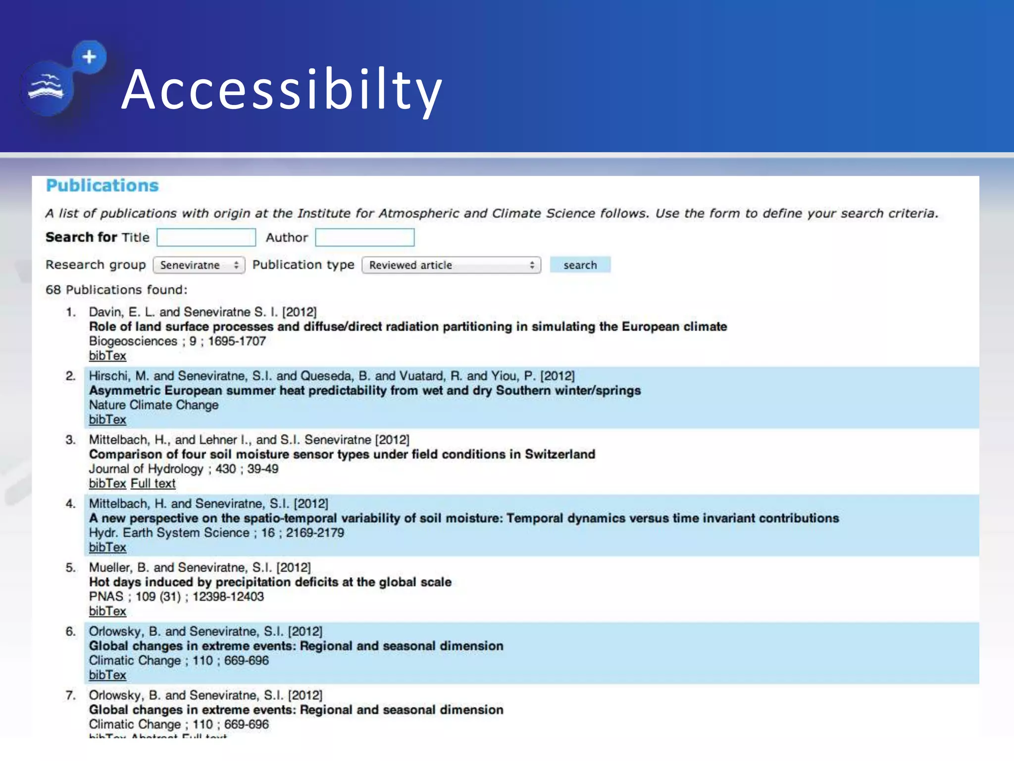 Accessibilty
 