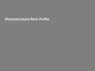 Messinstrument Reiss Profile
 