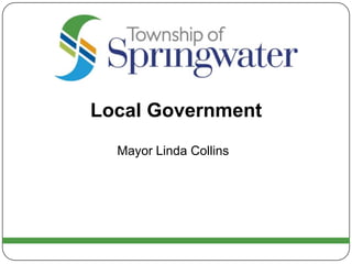 Local Government
  Mayor Linda Collins
 