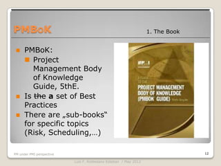 Project Management under PMI perspective | PPTX