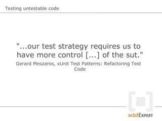 Non Testable Code Testing untestable code - IPC12 | PDF