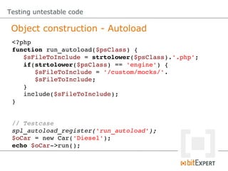 Non Testable Code Testing untestable code - IPC12 | PDF