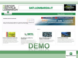 DATI.LOMBARDIA.IT
 