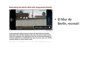 • El Mur de
  Berlín, recreat!
 