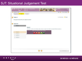 SJT: Situational Judgement Test
 