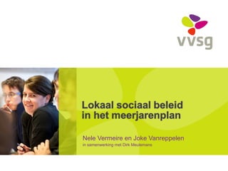 Nele Vermeire en Joke Vanreppelen
in samenwerking met Dirk Meulemans
 