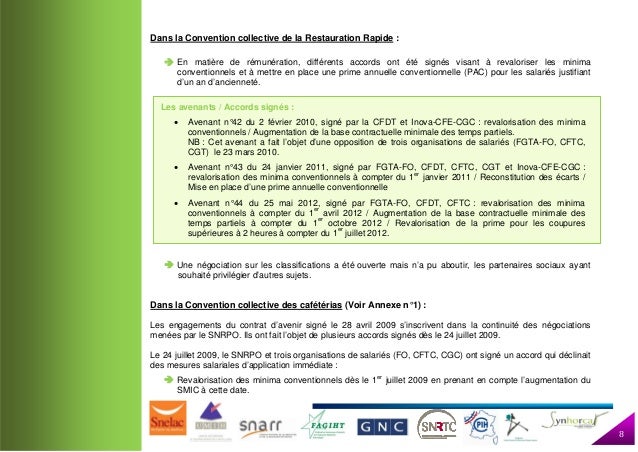 Convention Collective Restauration Rapide Prime Anciennete Convention Collective Restauration Rapide Prime Anciennete