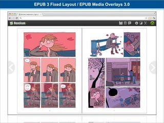 EPUB 3 Fixed Layout / EPUB Media Overlays 3.0
 
