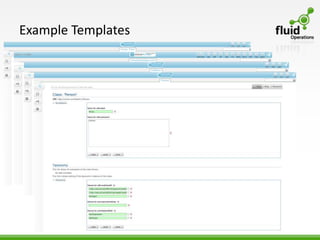 Example Templates
 