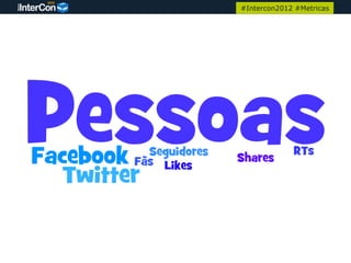 #Intercon2012 #Metricas
 