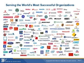 Serving the World’s Most Successful Organizations




                            Copyright © 2012 Bersin & Associates. All rights reserved.   Page 3
 