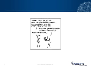 7   © 2012 ADAPTIVE COMPUTING, INC.
 