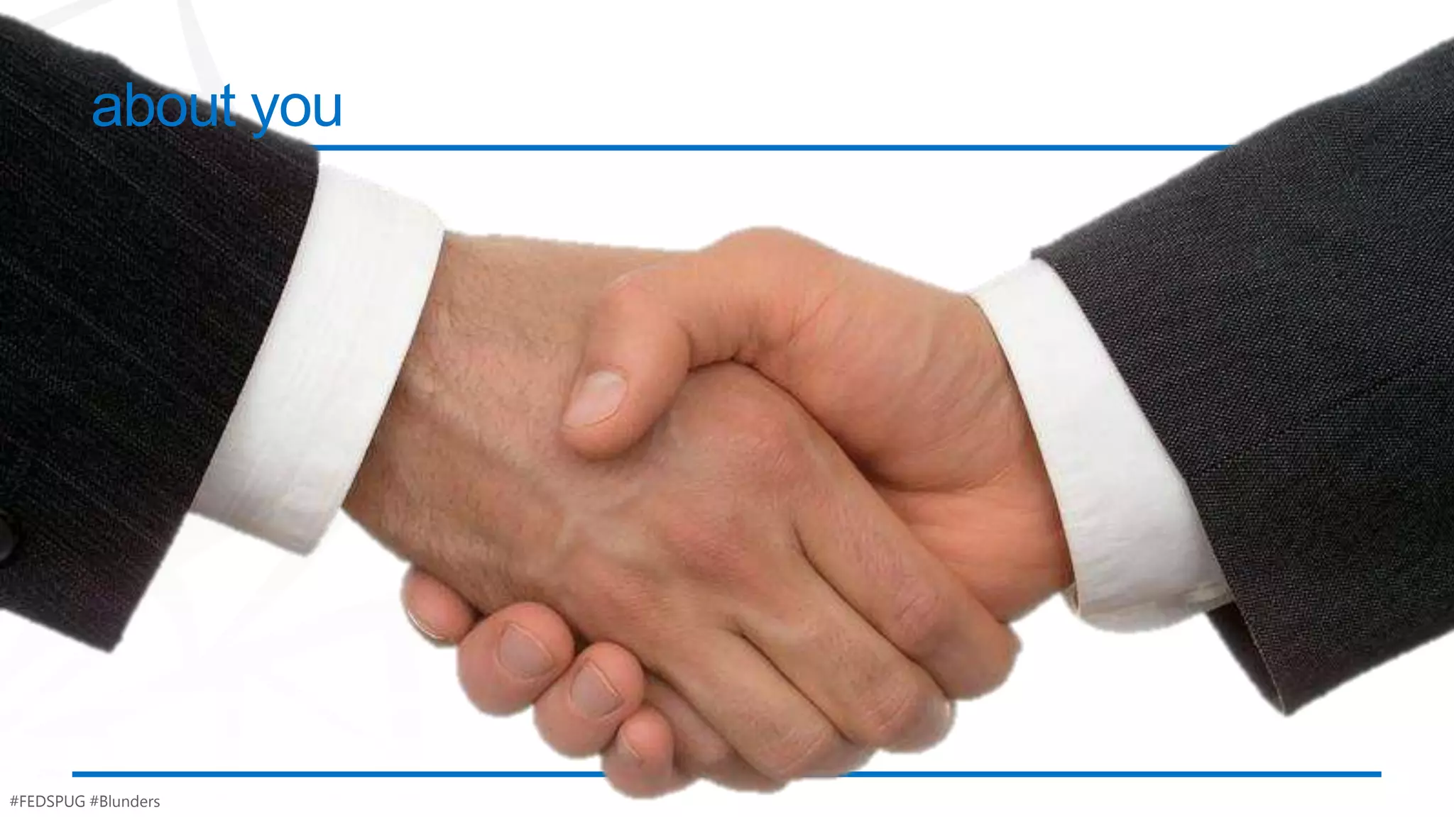 about you




#FEDSPUG #Blunders
 