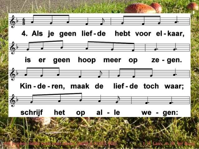 Als Je Geen Liefde Hebt Voor Elkaar