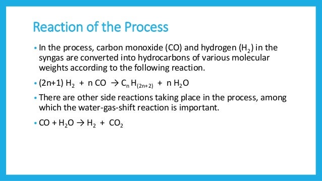 fischer tropsch process