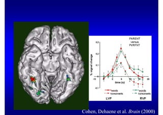 Cohen, Dehaene et al. Brain (2000)
 