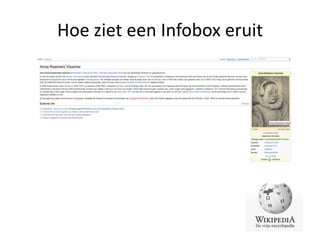 Hoe ziet een Infobox eruit




                             16
 