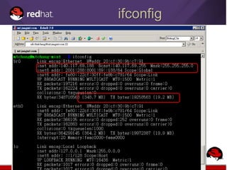 ifconfig
 