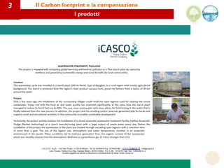 3   Il Carbon footprint e la compensazione
                  I prodotti
 