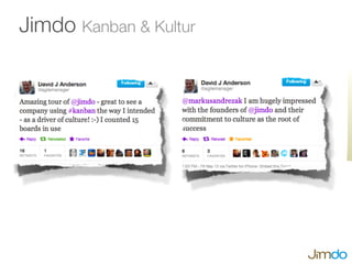 Jimdo Kanban & Kultur
 