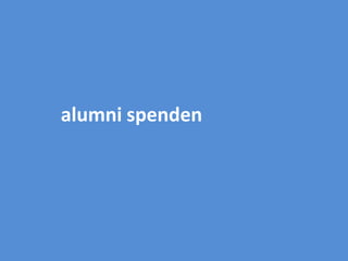 alumni spenden
 