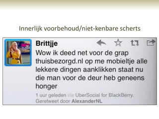 Innerlijk voorbehoud/niet-kenbare scherts
 