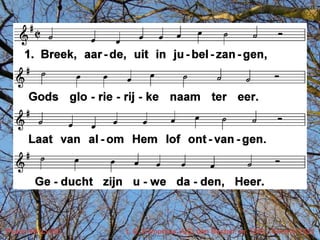 Psalm 66 (LvdK)   t. G. Kamphuis, A.C. den Besten; m. 1543 / Genève 1551
 