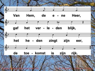 Dankt, dankt nu allen God (LvdK 44)   t. M. Rinckert; v. J. Wit; m. J. Crüger
 