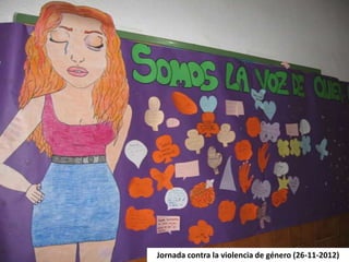 Jornada contra la violencia de género (26-11-2012)
 