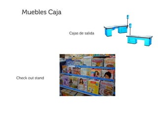 Muebles Caja


                  Cajas de salida




Check out stand
 