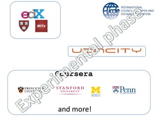 Coursera



and more!
 