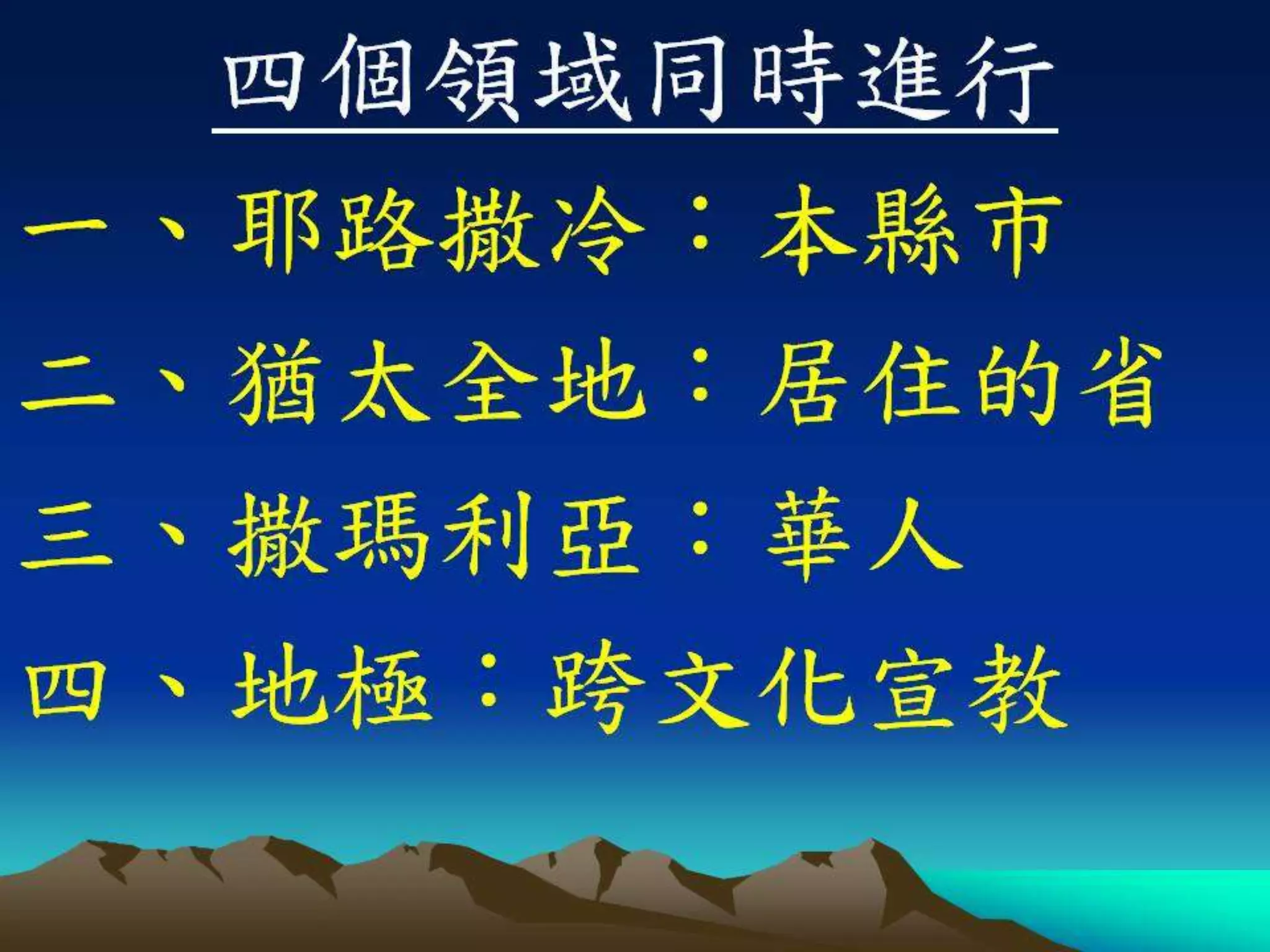基督門徒訓練神學院20121129週會信息(講員：王天佑牧師)