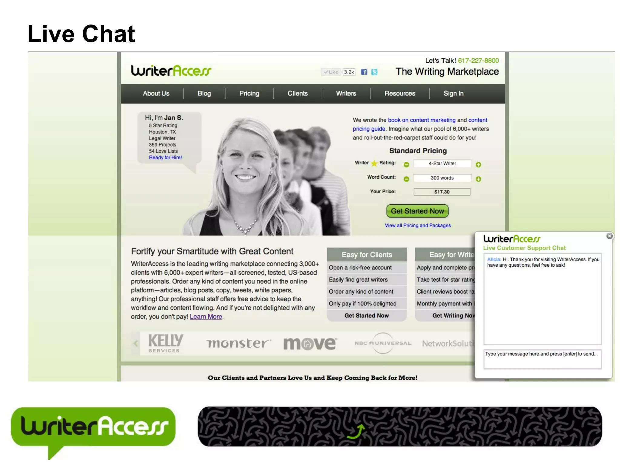 Live Chat
 