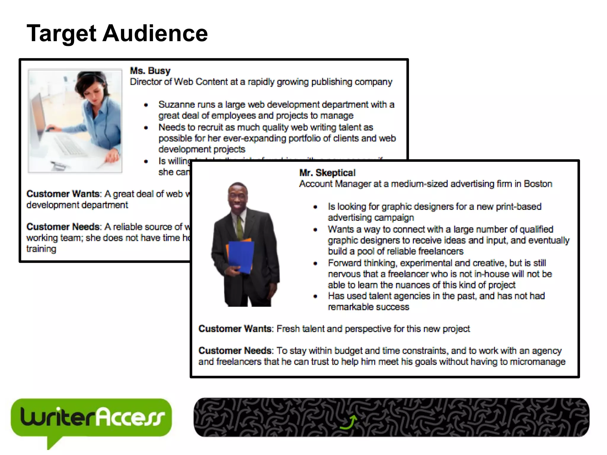 Target Audience
 