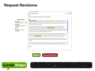 Request Revisions
 