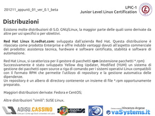 Appunti_01 LPIC-1 Junior Level Linux Certification | PDF