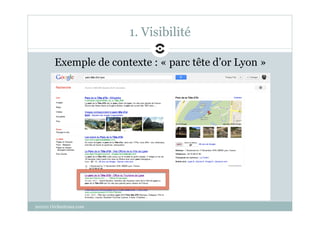 1. Visibilité

        Exemple de contexte : « parc tête d’or Lyon »




201211 Orchestraaa.com
 