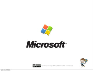 by @mapconcierge, @Tom_G3X and OSM conctibutors


12年12月3日月曜日
 