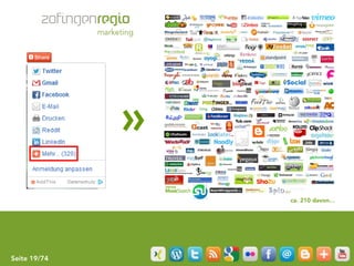 »
                  ca. 210 davon…




Seite 19/74
 