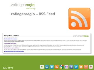 zofingenregio – RSS-Feed




Seite 44/74
 
