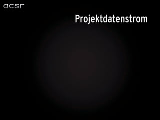 Projektdatenstrom
 