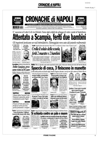 PRIME PAGINE   8
 