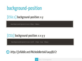 #5 - CSS3 Gradients and Backgrounds | PPT
