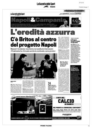 PRIME PAGINE   12
 