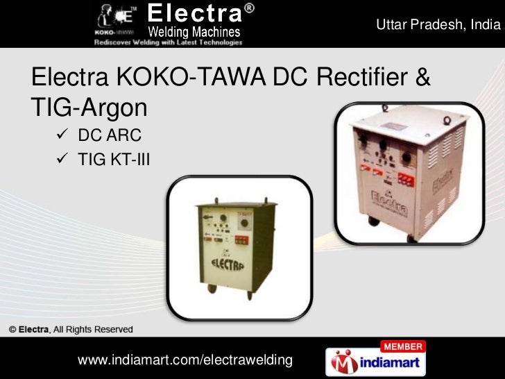 Welding Machines by Electra, Noida